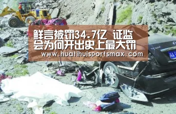 鲜言被罚34.7亿 证监会为何开出史上最大罚单 ?|华体会登录(图2) 华体会登录
